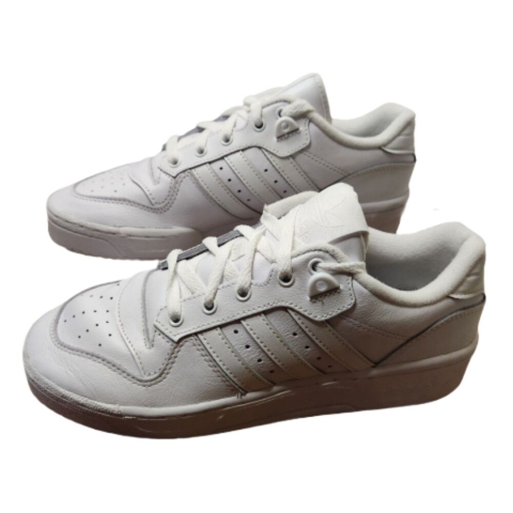 Adidas Rivalry Low Sneakers Women’s 8 White Classic Style